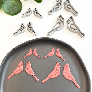 Cardinal (Mirror Set) | Polymer Clay Cutter | Ohrring & Schmuck Maker Zubehör