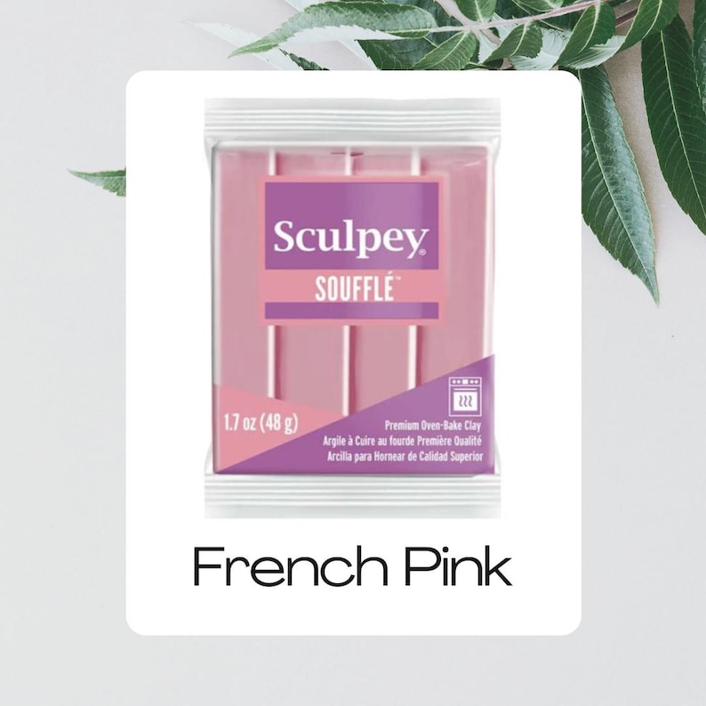 French Pink | 1.7 oz | Sculpey Soufflé™ image 1