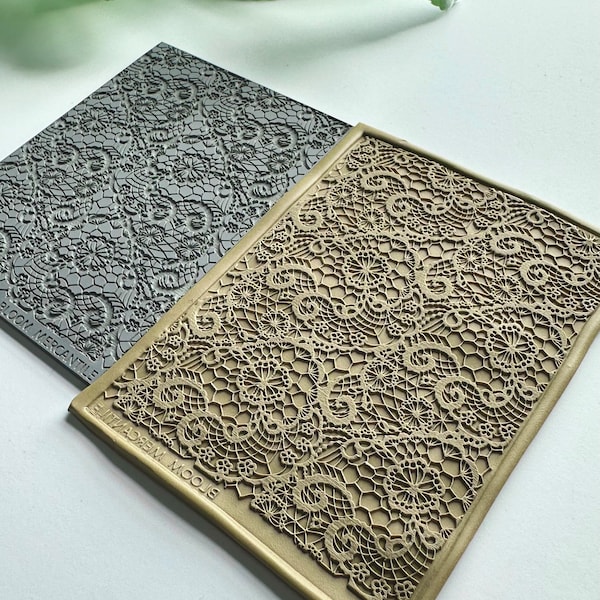 Lace | Texture Mat | Polymer Clay Cutter Tool