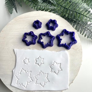 Snowflake | Polymer Clay Cutter | Earring & Jewelry Maker Supplies