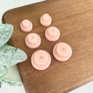 Silicone Circle Earring Hoop Guides | Polymer Clay Tools