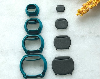 Cauldron, Pot of Gold | Polymer Clay Cutter | Earring & Jewelry Maker Supplies