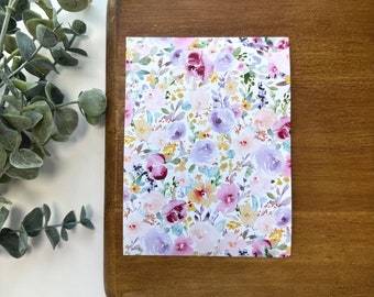 Watercolor Spring Flowers | FL010 | Water Soluble Transfer Paper | Polymer Clay Image Transfers