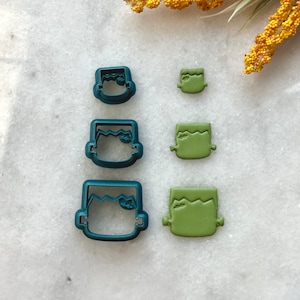 Frankenstein | Polymer Clay Cutter | Earring & Jewelry Maker Supplies