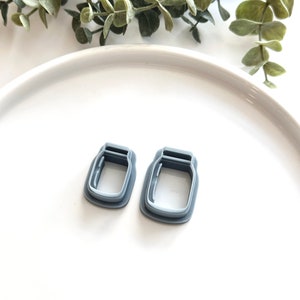 Mason Jar | Polymer Clay Cutter | Earring & Jewelry Maker Supplies