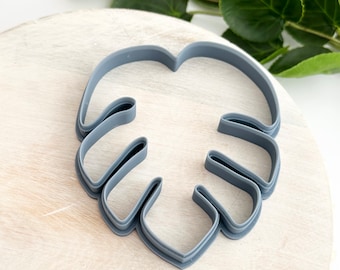 Ausstecher für Monstera-Blätter | Ausstecher für Polymerclay | Zubehör für Ohrring- und Schmuckherstellung