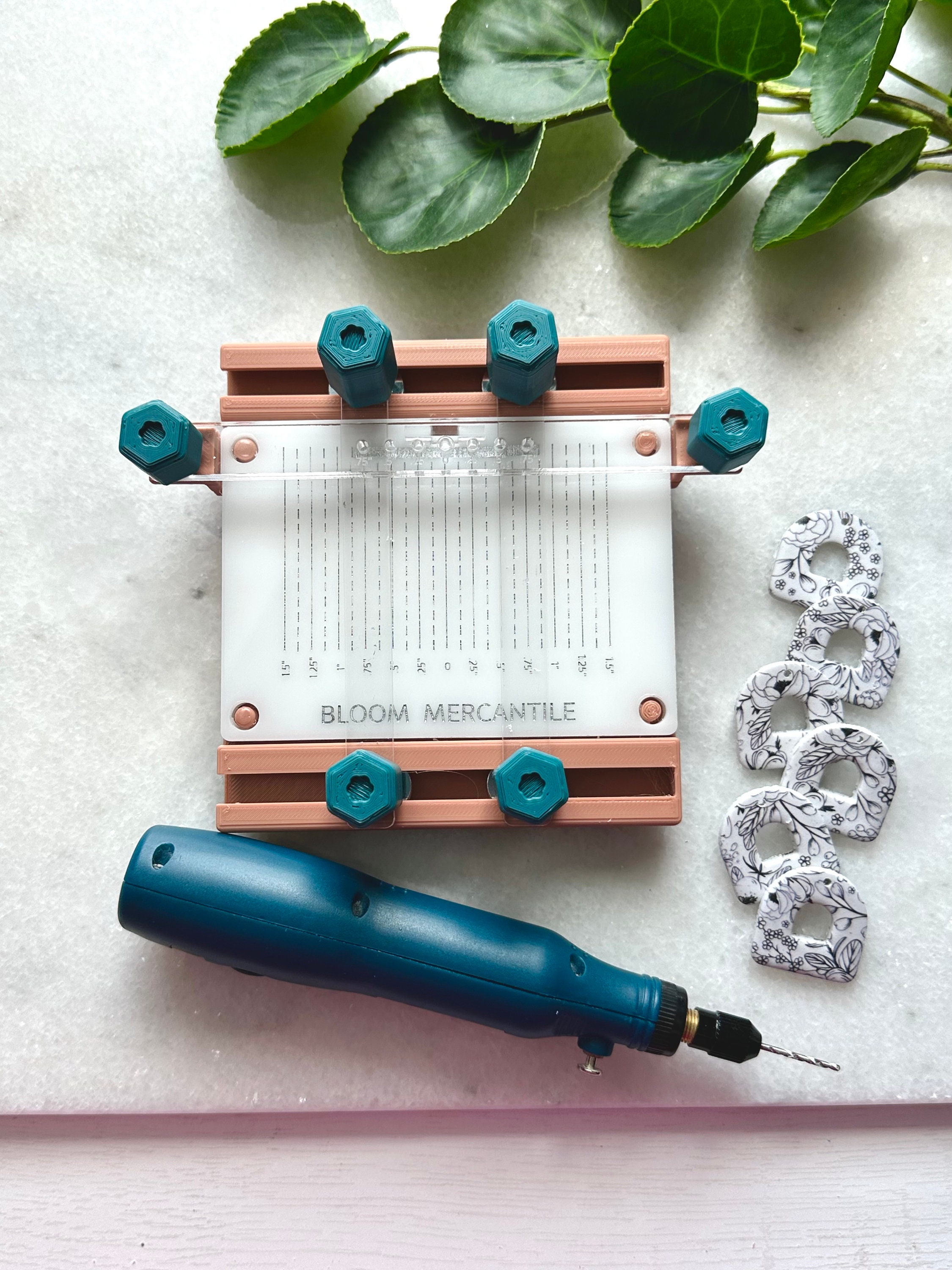 Clay Tools Drill Guide Tool For Polymer Clay Earrings, Earring