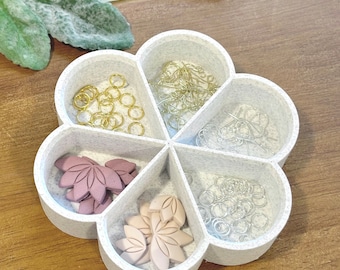 Blumen-Organizer-Tablett | Schmuck machen Organisation