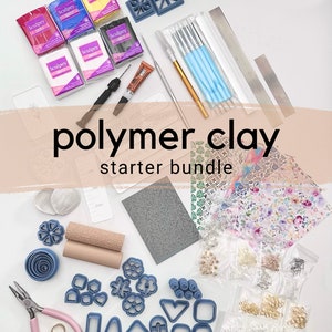 KEOKER 123 Polymer Clay Earrings Making Kit, Ultimate Clay Starter Kit  (Plus)