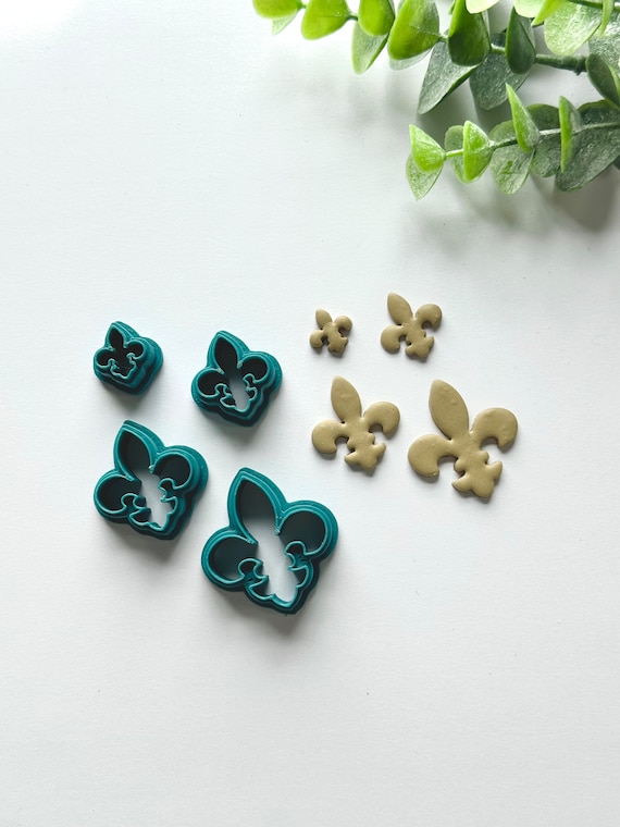 Fleur de Lis | Polymer Clay Cutter | Earring & Jewelry Maker Supplies