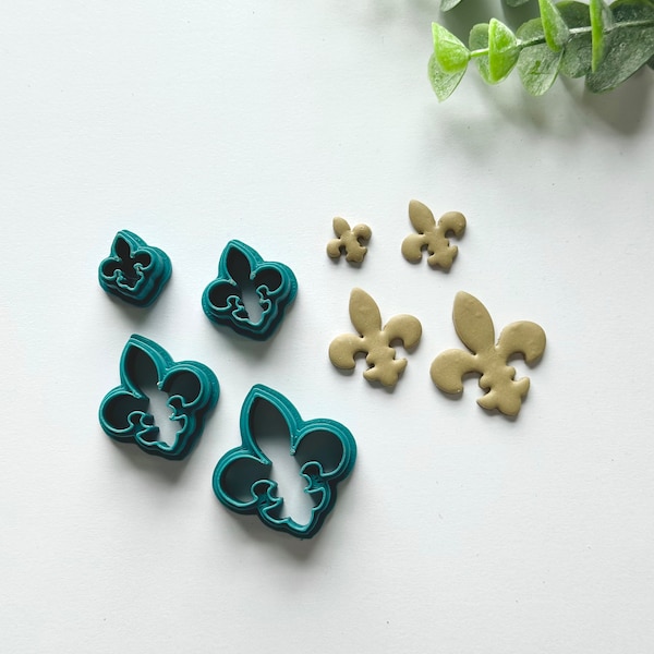 Fleur de Lis | Polymer Clay Cutter