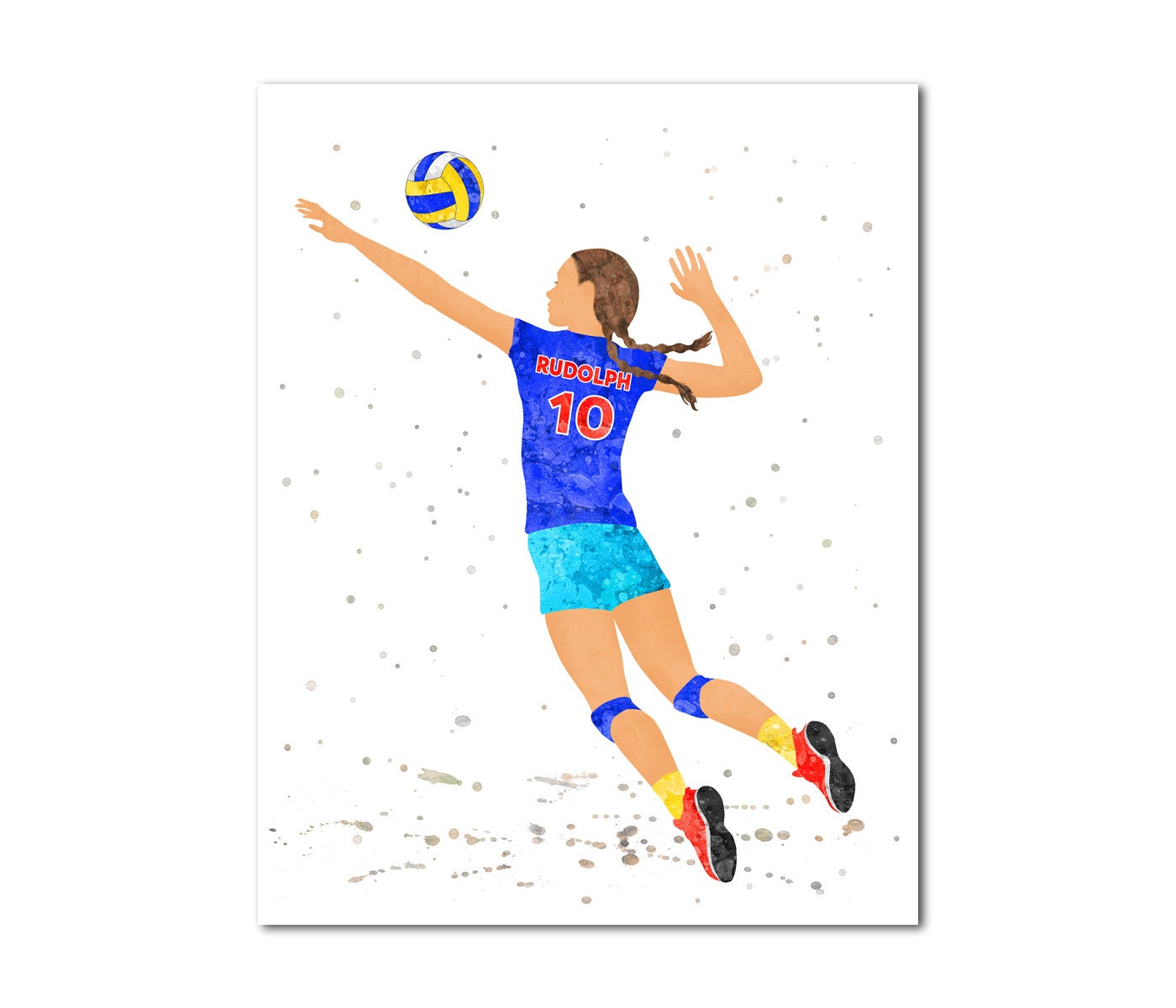 Coperta Da Pallavolo Morbida In Flanella 150x200 Cm - Regalo Per Giocatrici E Amanti Dello Sport, Idea Regalo Compleanno