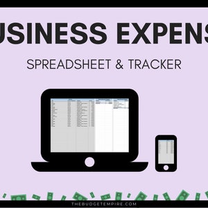 Business Expense Tracker Spreadsheet