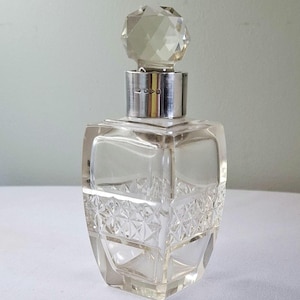 Sterling Silver Victorian Perfume Bottle 1895 Refillable Perfume Bottle Vintage Perfume Bottle Antique Perfume Bottle Fragrance Bottle 1800s