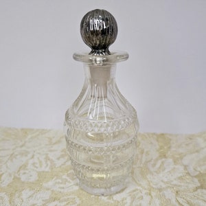 Antique Perfume Bottle Refillable Perfume Bottle Victorian Scent Bottle Vintage Perfume Bottle Oil Retro Perfume Bottles Georgian Glass