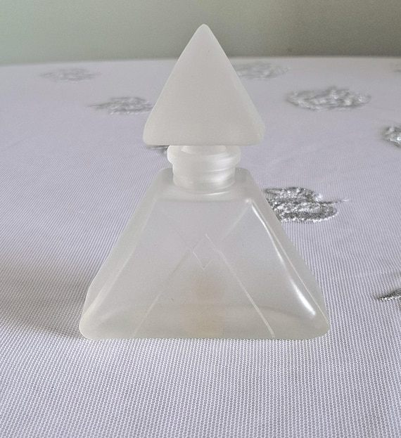 Vintage Perfume Bottle Triangular Retro Refillable Perfume Bottles