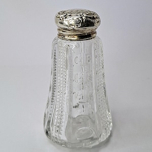 Sugar Caster George III Georgian 1700s 1800s Powdered Sugar Sifter 1798 Chester Hallmarked Silver Sugar Shaker Sterling Silver Flour Sifter