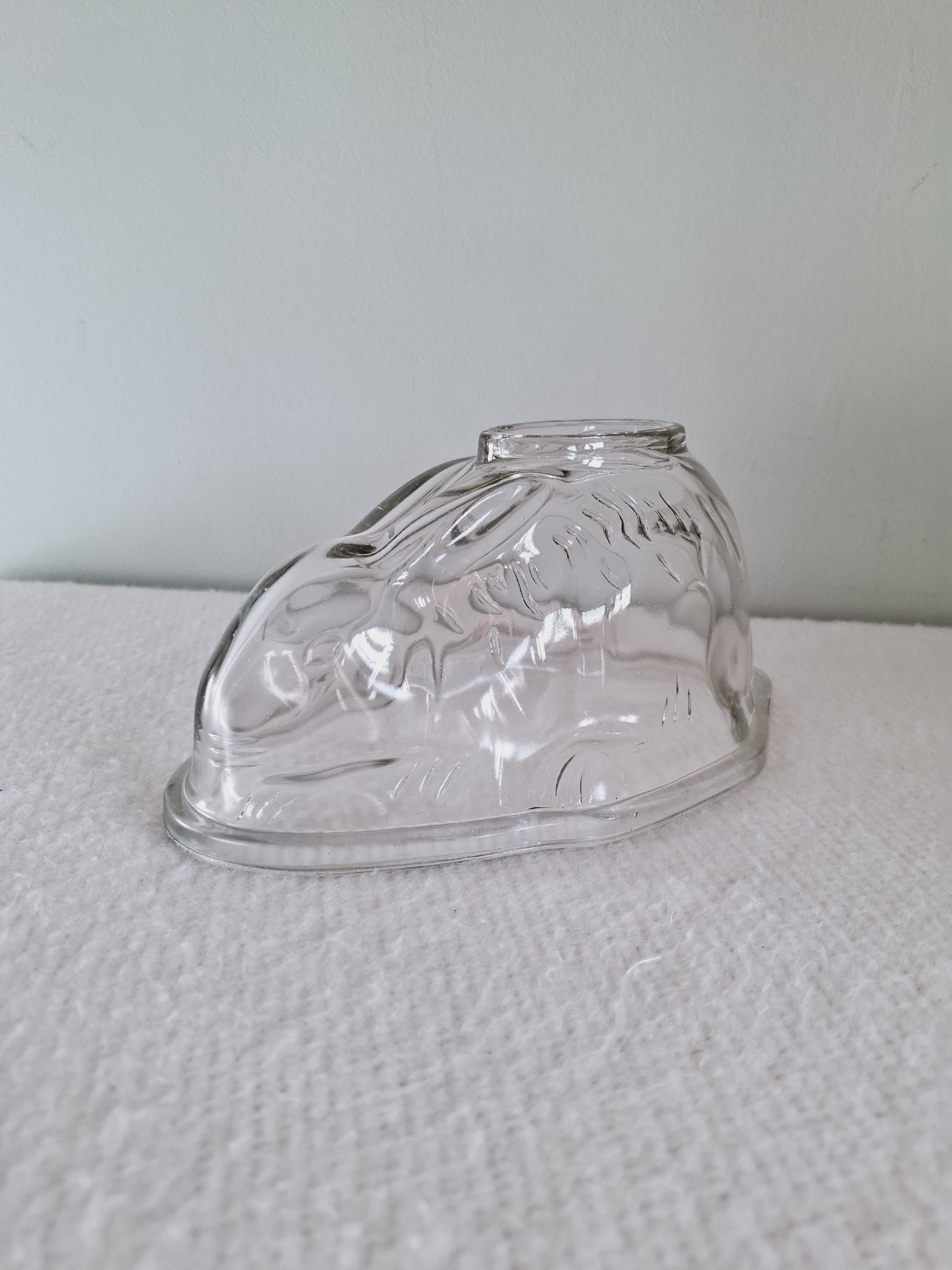 Glass Rabbit Jelly Mould - Etsy