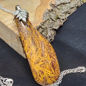 Coquina Jasper Pendant