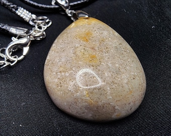 Coral Jade Pendant