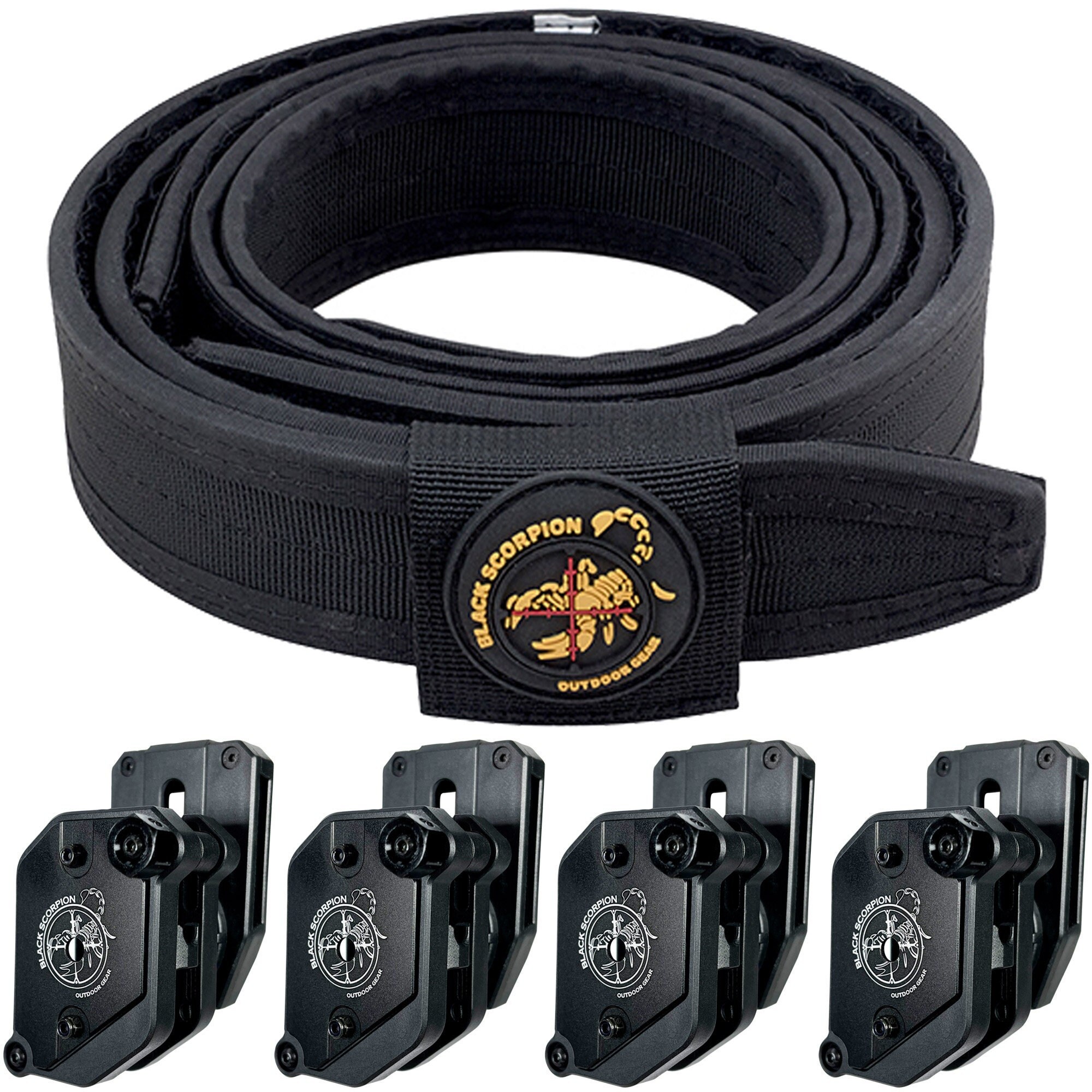 Competition Shooting Belt and Mag Carrier Rig Compatible W/ 9mm, .40