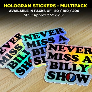 Never Miss A Billy Show! - MultiPack