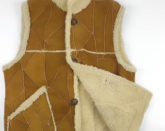 Vintage Leather Vest With Fringe,mr. Chips, off the Old Block - Etsy Vintage Leather Vest With Fringe,mr. Chips, off the Old Block - Etsy