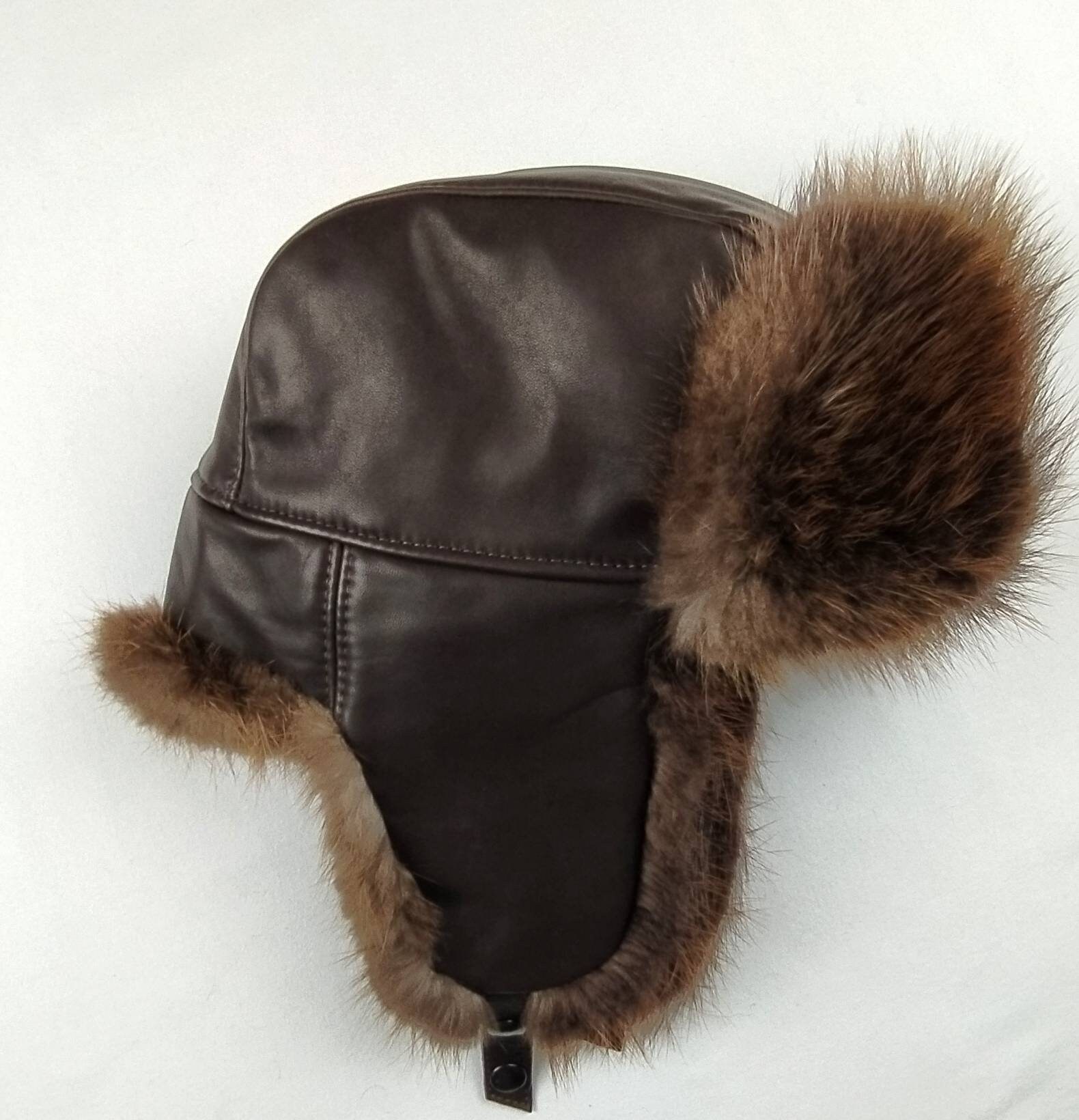 Buy The Ultimate Trapper Hat. Beaver Hat With Earflaps and
