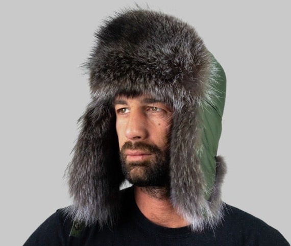 A Superb Trapper Hat for Men. Fur Hat 
