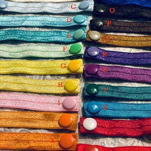 Elastic Mask Holder with snaps.