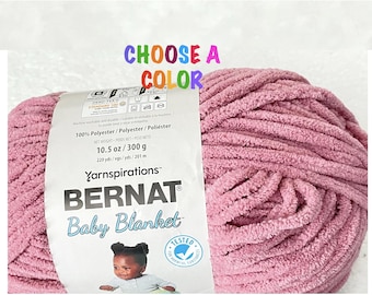 BERNATベビーブランケット糸。色をお選びください。