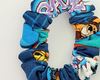 Mini Cotton Scrunchie 3/4” x 3” – Stretchy Hair Scrunchie – Thin Cotton Hair Tie