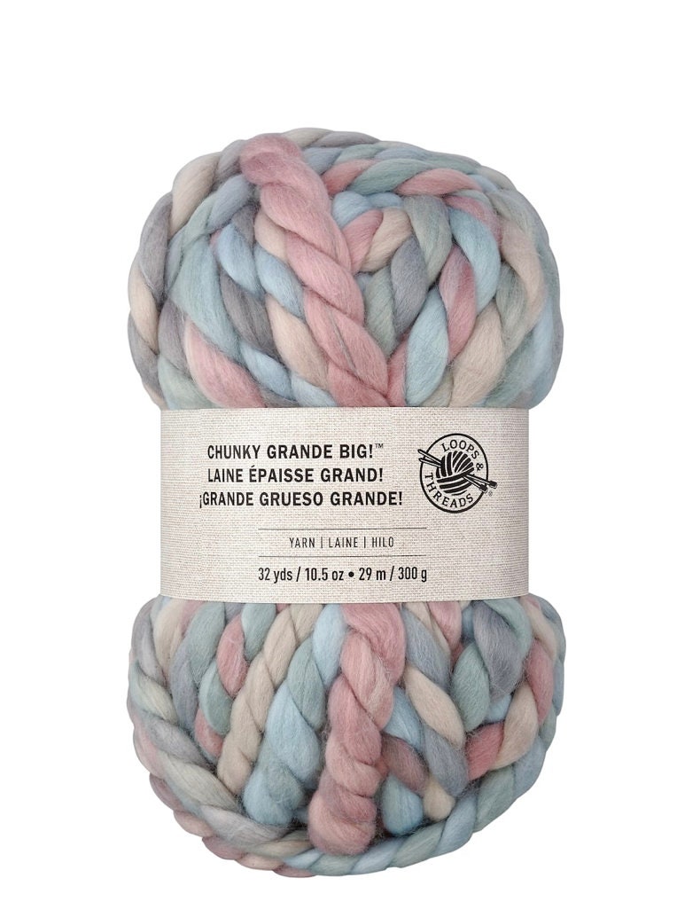 Michaels chunky luxe big yarn sale