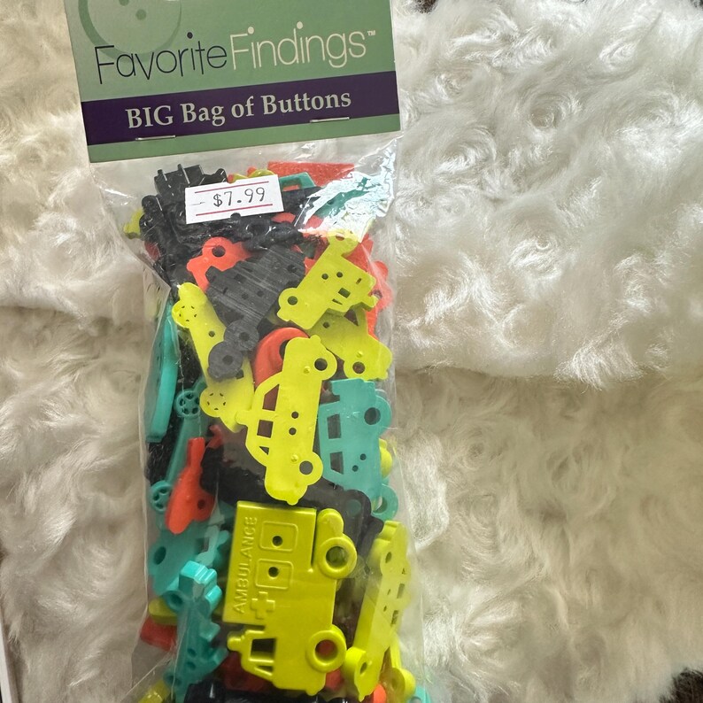 Assorted Buttons. Choose a Pack VERIETY CARS