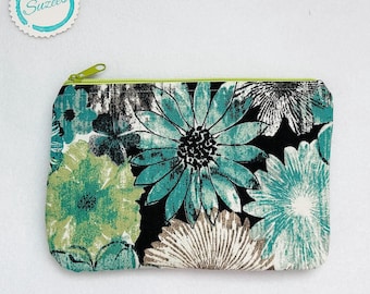 Handgemachte Reißverschlusstasche, Wiederverwendbare Stofftasche, Make-up, Münze & Reiseveranstalter. Wähle eins