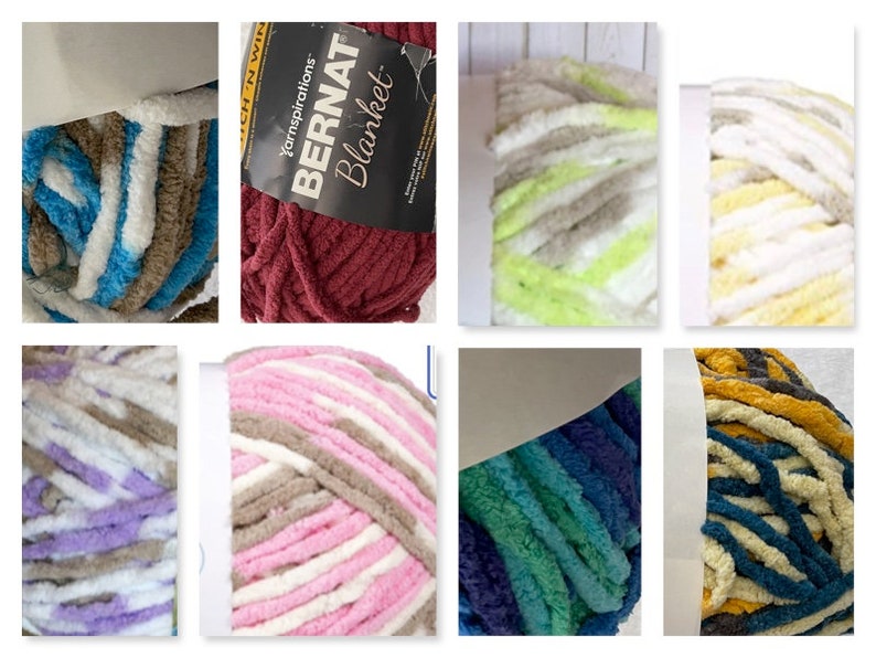 Bernet Color Bernat Baby Blanket Yarns. Choose a Color Yarn. - Etsy