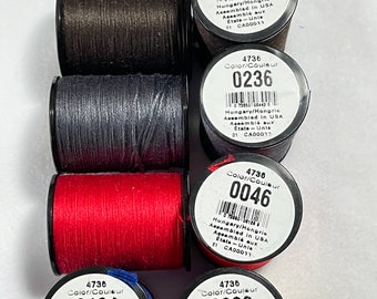 32.8 Yards 100% Cotton Anchor Coats and Clarks Stranded Cotton Thread. Mercerized Cotton Thread