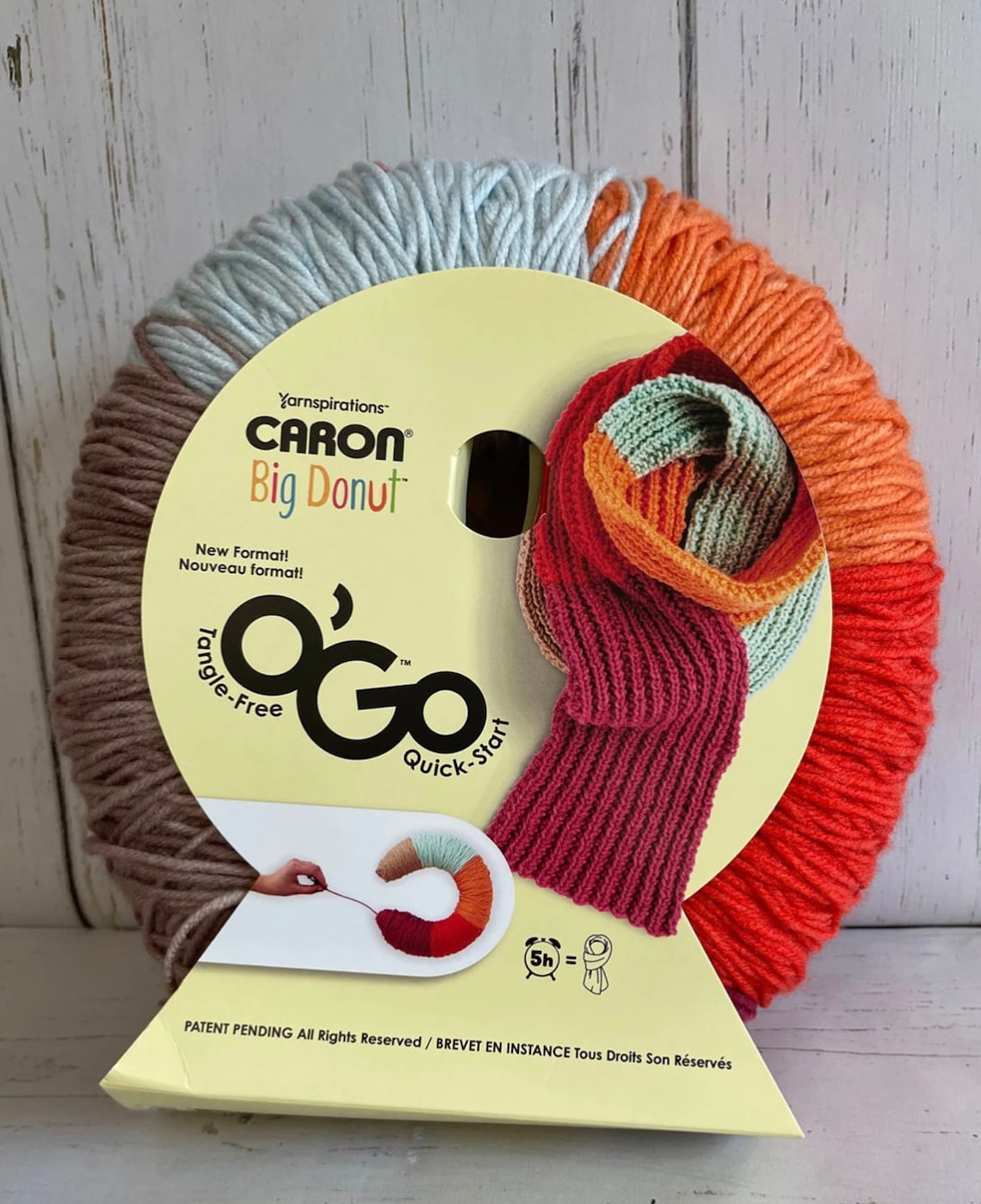 Caron Big Donut O'GO Yarn. Choose a Color Yarn. Etsy