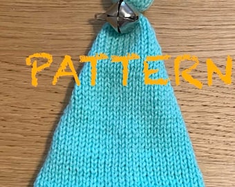 PATTERN, Knitting Gnome Hat.