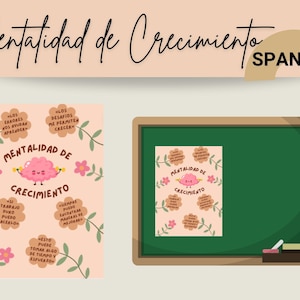SPANISH-Growth Mindset Poster