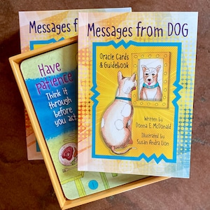 Messages from DOG Oracle Cards & Guidebook