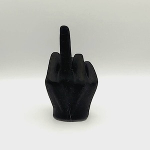 Resin middle finger, FU