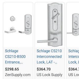 Schlage Exterior Door Lock Deadbolt