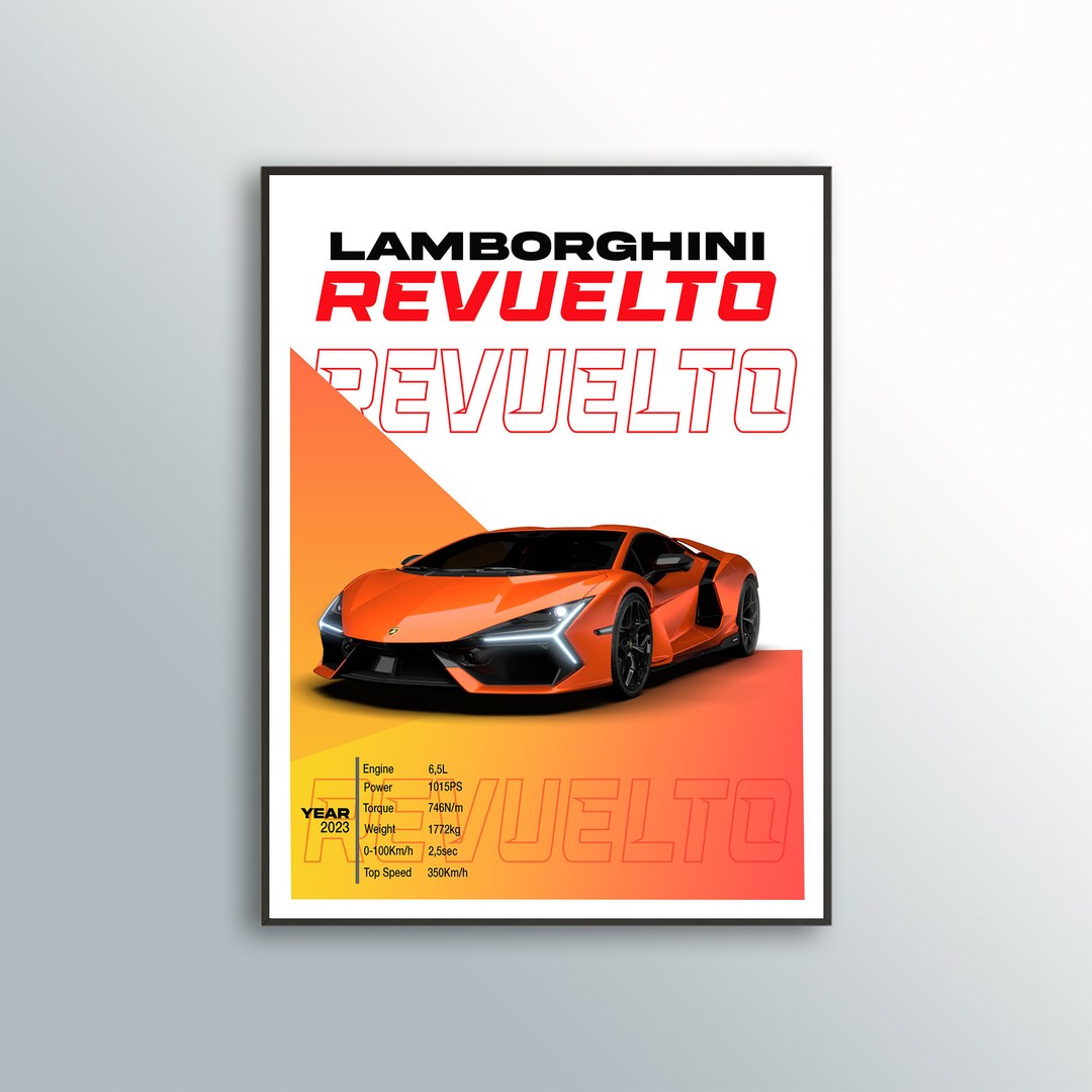 REVUELTO Poster With Frame Etsy