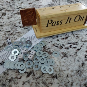 Pass It On Game / Washer Drop Game - The Original Handcrafted