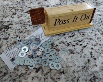 The Original Pass It On Game / Handcrafted