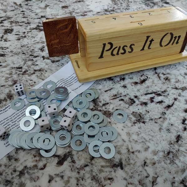 The Original Pass It On Game / Handcrafted