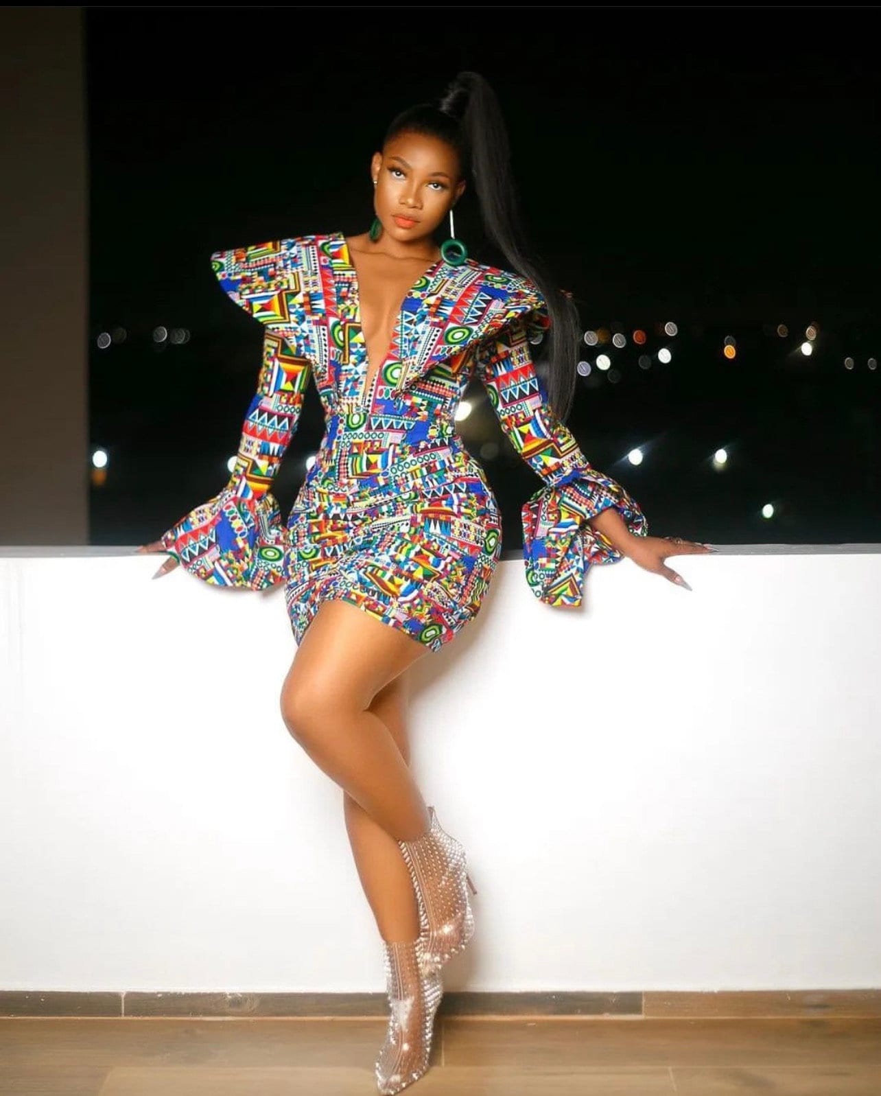 african attire short dresses Short African Ankara Dresses | African Ankara Clothing