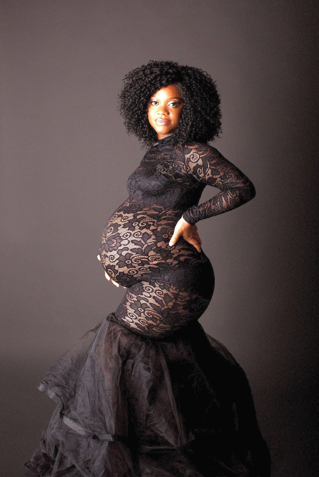 knee length dresses for ladies Summer Breeze Maternity Dress