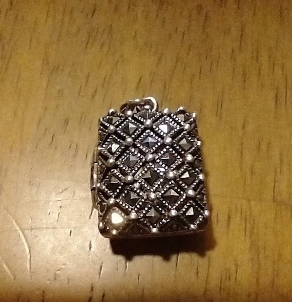 Sterling and Marcasite Locket